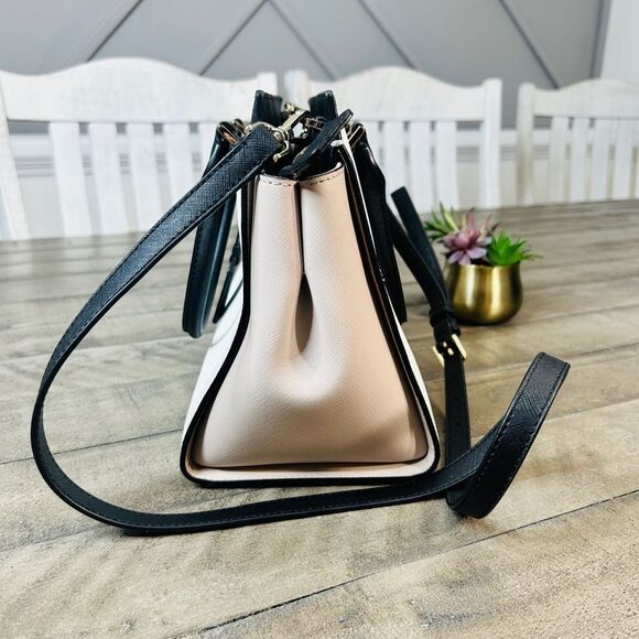 Kate Spade Medium Satchel Cameron Tri Color Handbag - Picture 4 of 6